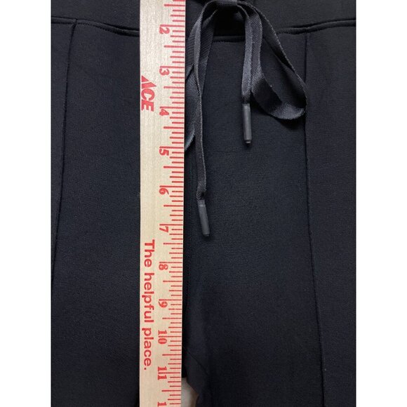 Good American Women's Glam Suit Wrap Top Pull On Pants Black Viscose Medium - Picture 11 of 14